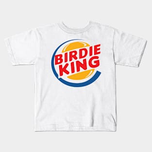 Birdie King Golf Gift Kids T-Shirt